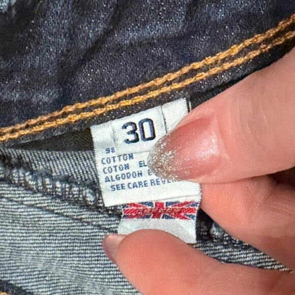 Hudson Jeans Womens Size 30 Dark Wash Denim Skinny Pants Made in USA - Picture 4 of 6